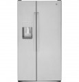 GE Profile - 28.2 Cu. Ft. Side-by-Side Refrigerator with LED Lighting - Fingerprint resistant stainless steel