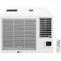 LG - 1,400 Sq. Ft 23,000 BTU Window Mounted Air Conditioner with 11,600 BTU Heater - White