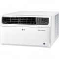 LG - 340 Sq. Ft. 8,000 BTU Smart Window Air Conditioner - White