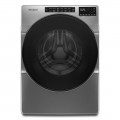 Whirlpool - 5.0 Cu. Ft. High-Efficiency Stackable Front Load Washer with Quick Wash Cycle - Chrome Shadow