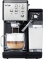Mr. Coffee - Espresso Machine with 19 bars of pressure and Milk Frother - Stainless Steel