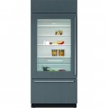 Sub-Zero Classic 21.6 Cu. Ft. Bottom-Freezer Built-In Refrigerator with Glass Door - Custom Panel Ready