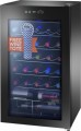 Insignia™ - 34-Bottle Wine Cooler with Wine Tote - Black