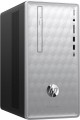 HP - Geek Squad Certified Refurbished Pavilion Desktop - Intel Core i3 - 8GB Memory - 1TB HDD + 128GB SSD - HP Finish In Natural Silver
