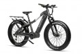 QuietKat - Apex Sport VPO E-Bike w/ Maximum Operating Range of 38 Miles and w/ Maximum Speed of 28 MPH - Large - Gunmetal