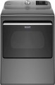 Maytag - 7.4 Cu. Ft. Smart Gas Dryer with Extra Power Button - Metallic Slate