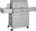 Weber - Summit S-470 4-Burner Propane Gas Grill - Stainless Steel