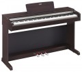 Yamaha - Arius Full-Size Keyboard with 88 Piano-Style Touch-Sensitive Weighted Keys - Brown