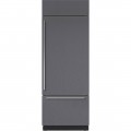 Sub-Zero - Classic 17.4 Cu. Ft. Bottom-Freezer Built-In Refrigerator - Custom Panel Ready