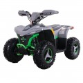 GoTrax Rift 750 Electric ATV w/ 25mi Max Operating Range and 15mph Max Speed - Gray