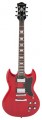 Archer - Designed Series DC-10HC 6-String Full-Size Double-Cutaway Solid-Body Electric Guitar - Red