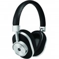 Master & Dynamic - MW60 Wireless Over-the-Ear Headphones - Black Leather/Silver Metal