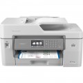 Brother - INKvestment Tank MFC-J6545DW Wireless Color All-In-One Printer - White/Gray