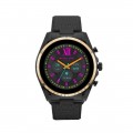 Michael Kors - Gen 6 Bradshaw Black Silicone Smartwatch - Black
