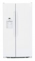 Hotpoint - 25.4 Cu. Ft. Side-by-Side Refrigerator with Thru-the-Door Ice and Water - White-on-White