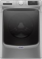 Maytag 4.8 Cu. Ft. High Efficiency Stackable Front Load Washer with Steam and Extra Power Button - Metallic Slate