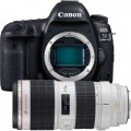 Canon EOS 5D Mark IV DSLR Camera (Body Only) and EF 70-200mm f/2.8L IS II USM Telephoto Zoom Lens