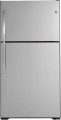 GE 21.9 Cu. Ft. Top-Freezer Refrigerator - Stainless steel