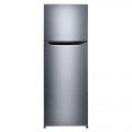 LG - Large Capacity 24” Wide Compact Top-Mount Refrigerator - Platinum
