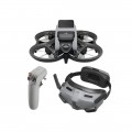 DJI - Geek Squad Certified Refurbished Avata Explorer Combo Drone with Motion Controller (Goggles Integra and RC Motion 2) - Gray