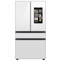 Samsung  BESPOKE 23 cu. ft. 4-Door French Door Counter Depth Smart Refrigerator with Family Hub - White Glass