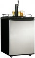 Danby - 5.8 Cu. Ft. Keg Cooler Compact Refrigerator - Spotless steel