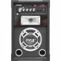 PYLE - PylePro Dual 600 Watt Disco Jam Powered Two-Way PA Speaker System - Black