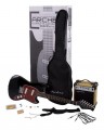 Archer - VN32 6-String Full-Size Electric Guitar - Black