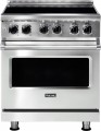 Viking - 5 Series 4.7 Cu. Ft. Freestanding Electric Induction Range - Frost White