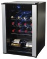 Wine Enthusiast - Evolution Series 20-Bottle Wine Refrigerator - Black/Stainless-Steel