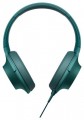 Sony - h.ear on Over-the-Ear Headphones - Veridian Blue