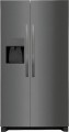 Frigidaire  25.6 Cu. Ft. Side-by-Side Refrigerator - Black stainless steel