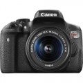 Canon - EOS Rebel T6i DSLR Camera with EF-S 18-55mm IS STM Lens - Black