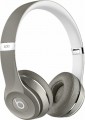 Beats - by Dr. Dre Solo2 Luxe Edition On-Ear Headphones - Silver