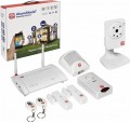 Oplink Connected - AlarmShield Wireless Security System with Wireless Camera - White