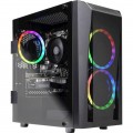 Skytech Gaming - Blaze II Gaming Desktop - AMD Ryzen 5 2600 - 8GB Memory - NVIDIA GeForce GTX 1660 - 500GB SSD - Black
