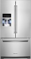 KitchenAid  27 Cu. Ft. French Door Refrigerator with External Water and Ice Dispenser - Stainless steel