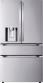 LG  28.6 Cu. Ft. French Door Smart Refrigerator with Full-Convert Drawer - Stainless Steel