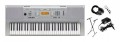 Yamaha - YPT-340 Keyboard with 61 Touch-Sensitive Keys - Silver