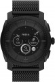 Fossil Machine Gen 6 Hybrid Smartwatch Black Stainless Steel - Black