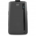 De'Longhi - 600 Sq. Ft 14,000 BTU Smart Portable Air Conditioner with 14,000 BTU Heater - Dark Gray