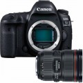Canon EOS 5D Mark IV DSLR Camera (Body Only) and EF 24-70mm f/2.8L II USM Standard Zoom Lens