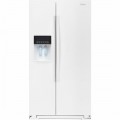 Whirlpool - 21 Cu. Ft. Side-by-Side Counter-Depth Refrigerator with Water and Ice Dispenser - White