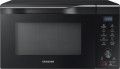 Samsung - 1.1 Cu. Ft. Mid-Size Microwave - Black stainless steel