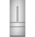 Café - 20.2 Cu. Ft.Built-In French Door Refrigerator with Bottom Freezer and Wi-Fi - Stainless Steel French Door