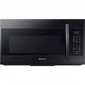 Samsung - 1.9 Cu. Ft. Over-the-Range Microwave with Sensor Cooking - Black