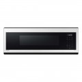 Samsung  BESPOKE 1.1 cu. ft SLIM Over-the-Range Microwave with 400 CFM Hood Ventilation, Wi-Fi and Voice Control - White Glass