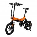 Swagtron - Swagcycle EB-7 Elite Plus Folding Electric Bike - Orange