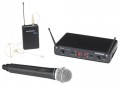 Samson - Concert 288 Pro 2-Ch. UHF Wireless Vocal Microphone System - Black