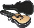 SKB - Guitar Case for Most 6- and 12-String Acoustic Guitars - Black